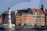 Malmo Harbor Lighthouse, Malmo, Sweden