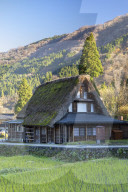 Traditional house of Ainokura (UNESCO World Heritage Site), Gokayama, Toyama Prefecture, Japan