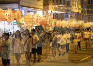 Tai Hang Dragon Dance, Tai Hang, Causeway Bay, Hong Kong