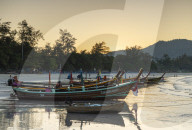 Kata Beach at dawn, Phuket, Thailand