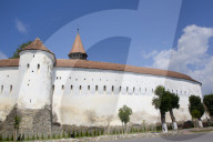 Outer Wall, Prejmer Fortified Church,1212, UNESCO World Heritage Site, Prejmer, Brasov County, Romania