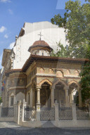 Stavropoleos Monastery, 1724, Old Town, Bucharest, Romania