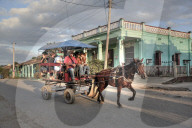 Horse Carriage Taxi, Vinales, Cuba