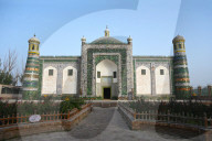 Afaq Khoja Mausoleum, built c 1640, the holiest Muslim site in Xinjiang Province, China