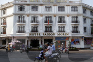 The Hotel Saigon Morin built in 1901. French colonial architecture. Hue. Vietnam.