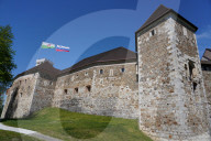 Ljubljana Castle Walls, Ljubljana the capital and largest city of Slovenia, Europe