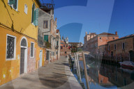 Rio degli Ognissanti, Dorsoduro neighborhood during Coronavirus lockdown, Venice, Italy, Europe