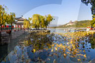 View Kumning Lake and The Summer Palace, Beijing, People's Republic of China, Asia