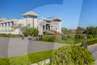 View of entrance to Terracotta Warriors Tomb Museum, Xi'an, Shaanxi Province, People's Republic of China, Asia
