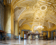 Interior of The State Hermitage Museum, Saint Petersburg, Leningrad Oblast, Russia