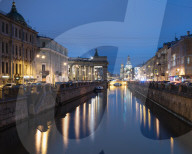 Griboedov Canal, Saint Petersburg, Leningrad Oblast, Russia