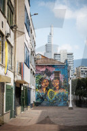 Wall Mural, BogotÃ¡, Cundinamarca, Colombia, South America