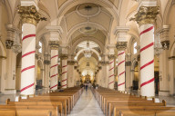 Interior of National Cathedral, Bolivar square, La Candelaria, BogotÃ¡, Cundinamarca, Colombia, South America