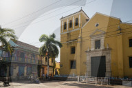 Holy Trinity Square, Getsemani Barrio, Cartagena, BolÃ­var Department, Colombia, South America