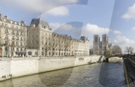 Notre Dame de Paris cathedral. It is widely considered to be one of the finest examples of French Gothic architecture.