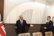 Foreign Secretary Dominic Raab Israel PM Benjamin Netanyahu