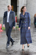 ROYALS - Prinz William und Catherine treffen im Landrover zu einer Autokino-Sondervorführung in Edinburgh ein