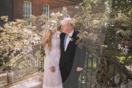 PEOPLE - Boris und Carrie Johnson im Garten von Downing Street 10 nach ihrer Hochzeit am Samstag