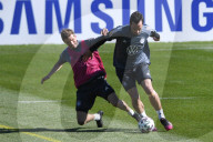 FUSSBALL - Trainingslager der deutschen Nationalmannschaft in Seefeld