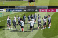 FUSSBALL - Trainingslager der deutschen Nationalmannschaft in Seefeld