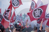 NEWS - Kundgebung der neofaschistischen CasaPound Italia in Rom