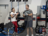 PEOPLE -  Mark Wahlberg trainiert im F45 Center in Jupiter, Florida