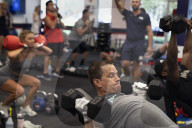 PEOPLE -  Mark Wahlberg trainiert im F45 Center in Jupiter, Florida
