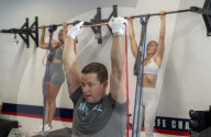 PEOPLE -  Mark Wahlberg trainiert im F45 Center in Jupiter, Florida