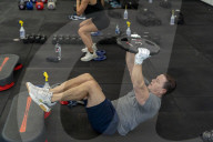 PEOPLE -  Mark Wahlberg trainiert im F45 Center in Jupiter, Florida