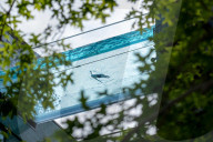 FEATURE - Badende geniessen den Sky Pool, das erste durchsichtigen Schwimmbad über London