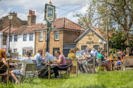 Public enjoy the Bank Holiday Weekend weather.