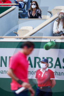TENNIS - Roger Federer im Spiel gegen Marin Cilic im French Open