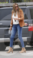 Caitlyn Jenner looks sleek and stylish whilst out on an errand run in her Malibu neighborhood.