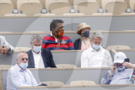 PEOPLE - Roberto Blanco und seine Frau Luzandra am French Open