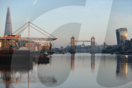 Sunrise on the Embankment this morning