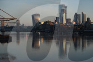 Sunrise on the Embankment this morning