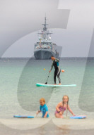 NEWS - G7-Gipfel in Cornwall: Britische Kriegsschiffe sichern den Tagungsort von See her