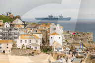 NEWS - G7-Gipfel in Cornwall: Britische Kriegsschiffe sichern den Tagungsort von See her