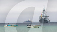 NEWS - G7-Gipfel in Cornwall: Britische Kriegsschiffe sichern den Tagungsort von See her