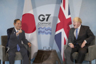 Prime Minister Boris Johnson G7 Summit Day One