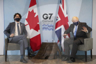 Prime Minister Boris Johnson G7 Summit Day One