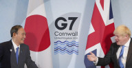 Prime Minister Boris Johnson G7 Summit Day One