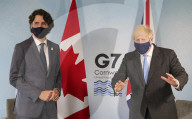 Prime Minister Boris Johnson G7 Summit Day One
