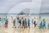 G7 Cornwall Rebellion actions in St Ives