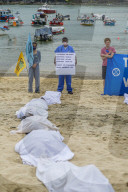 G7 Cornwall Rebellion actions in St Ives