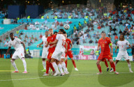 EURO 2020 -  Wales gegen Schweiz endet 1:1