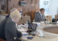 Prime Minister Boris Johnson G7 Leaders Summit Day Two