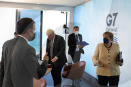 Prime Minister Boris Johnson G7 Leaders Summit Day Three