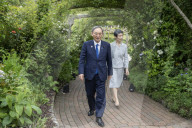 NEWS - G7-Staats- und Regierungschefs mit Partnern beim königlichen Empfang im Eden Project in Cornwall
