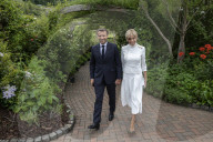 NEWS - G7-Staats- und Regierungschefs mit Partnern beim königlichen Empfang im Eden Project in Cornwall